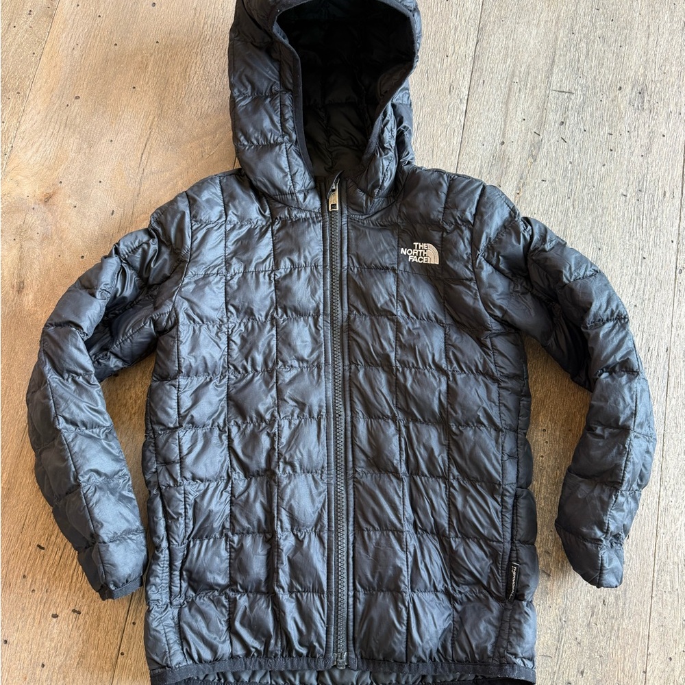 The North Face Kids Black Thermoball Jacket